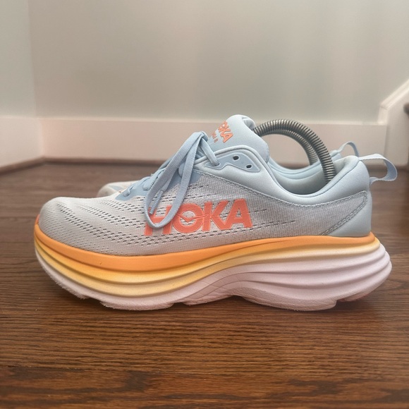 Hoka Shoes - HOKA Bondi 8 Max Cushioned Road Runner Size 9.5 Wide